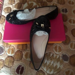 Kate Spade Willa Glitter Flats!  In original box!